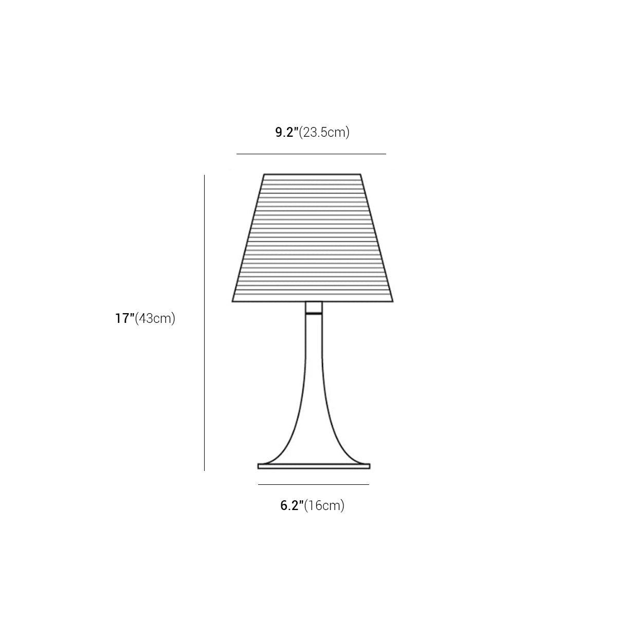 Transparent Table Lamp - Acrylic Cup Light, Modern Desk Lamp