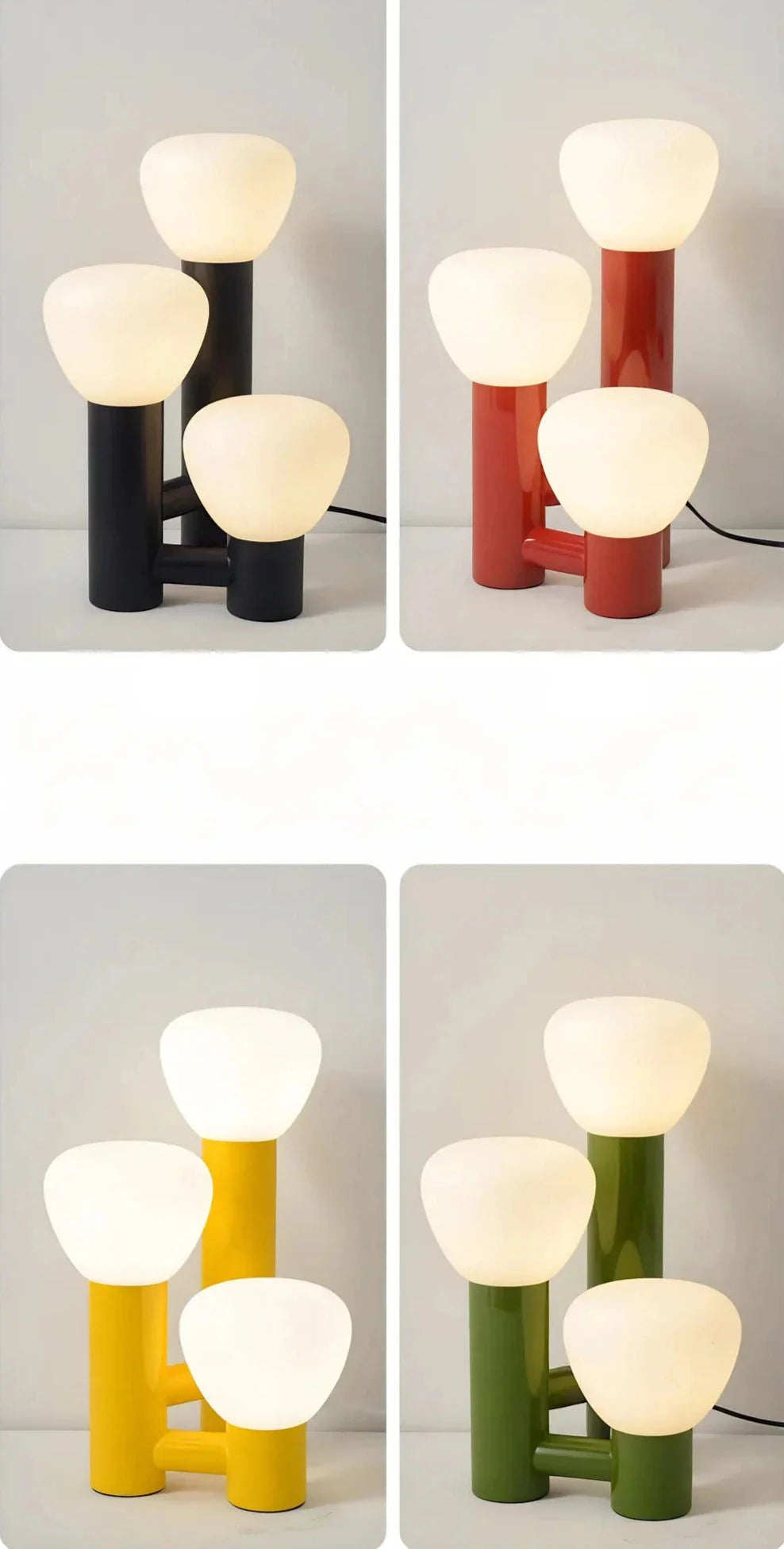 TRIPLE GLOW | Contemporary Accent Table Lamp
