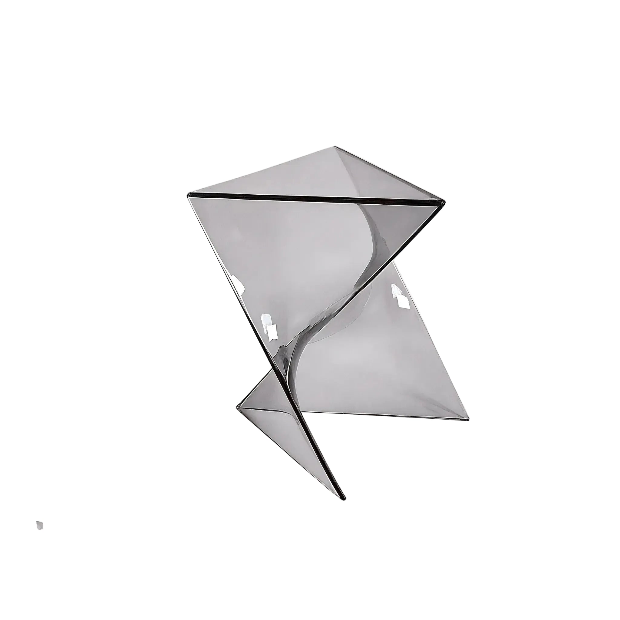 TWIST-CUBE | Nordic Sculptural Acrylic Table
