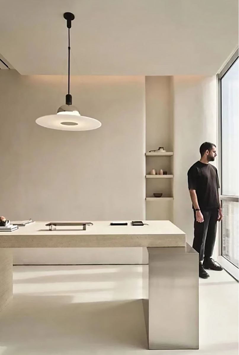 UFO LED Chandelier - Italian Wired Suspension Lamp