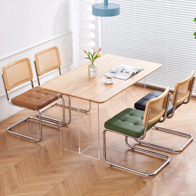 NORDIC-WAVE | Vintage Rattan Dining Chair
