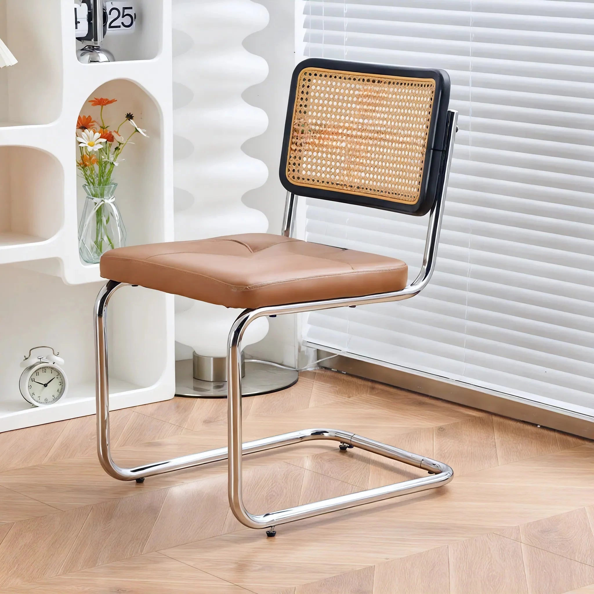 NORDIC-WAVE | Vintage Rattan Dining Chair