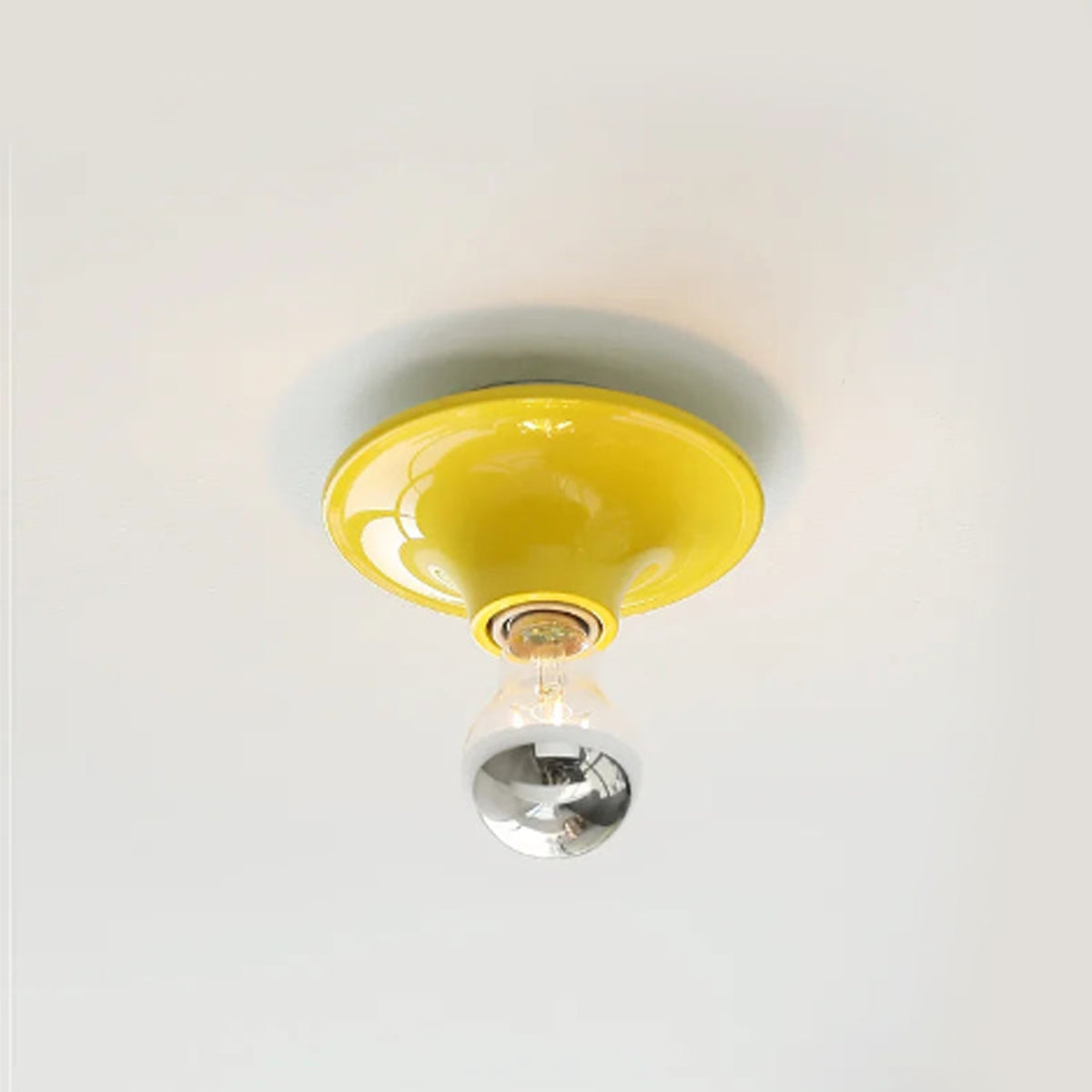 Industrial Wall Ceiling Lamp - Vintage Metal Frame Light