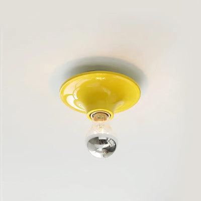 Industrial Wall Ceiling Lamp - Vintage Metal Frame Light
