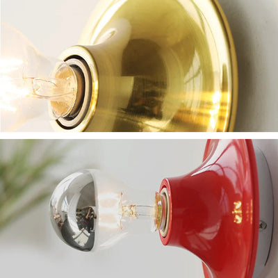Industrial Wall Ceiling Lamp - Vintage Metal Frame Light