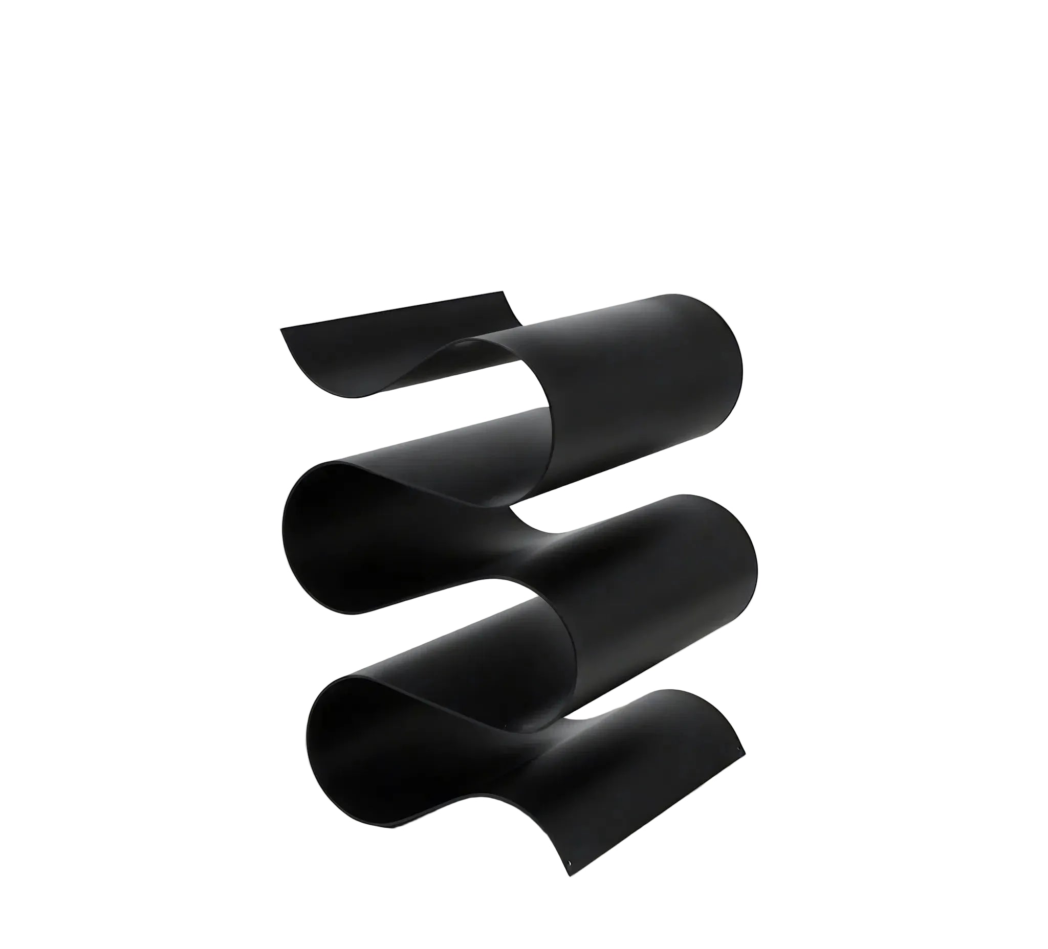 WAVE-DESIGN | Red Metal Wine Rack