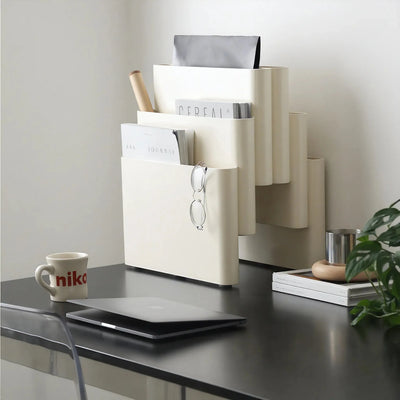 PRISM VUE | Sculptural Fluid Magazine Holder
