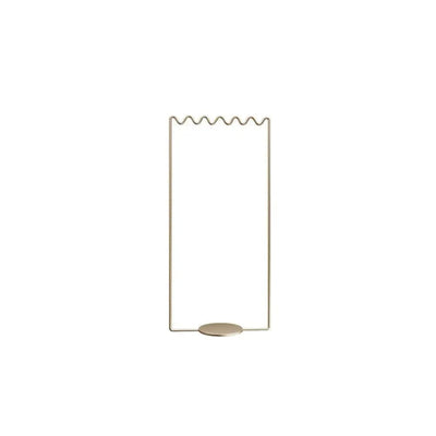 Metal Coat Rack | Wavy Floor Stand | Durable Design