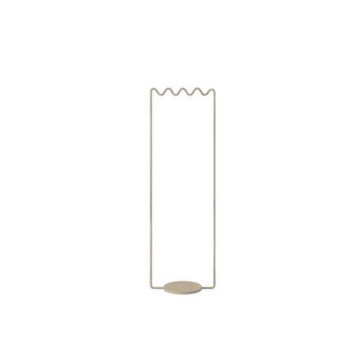 Metal Coat Rack | Wavy Floor Stand | Durable Design