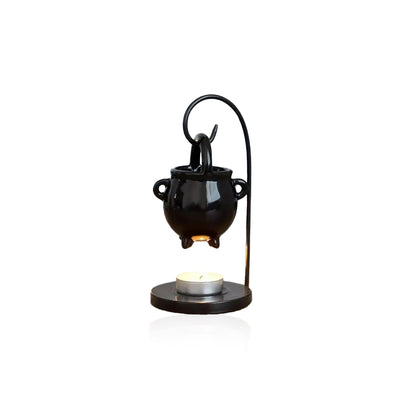 Witch Cauldron Candle Holder | Stylish Metal Candle Decor