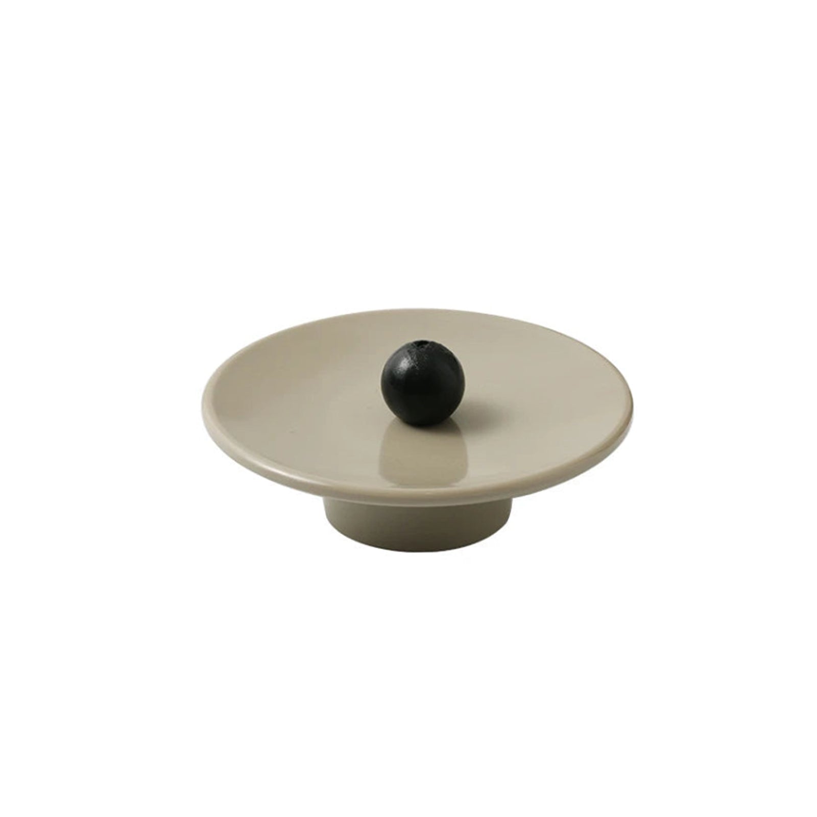 Wooden Incense Holder - Color Ball Resin Burner