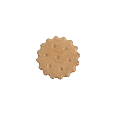 Wooden Cookie Coaster - Natural Heat Resistant Drink Mat