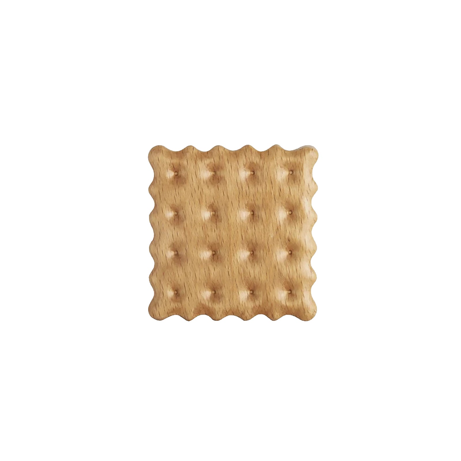 Wooden Cookie Coaster - Natural Heat Resistant Drink Mat