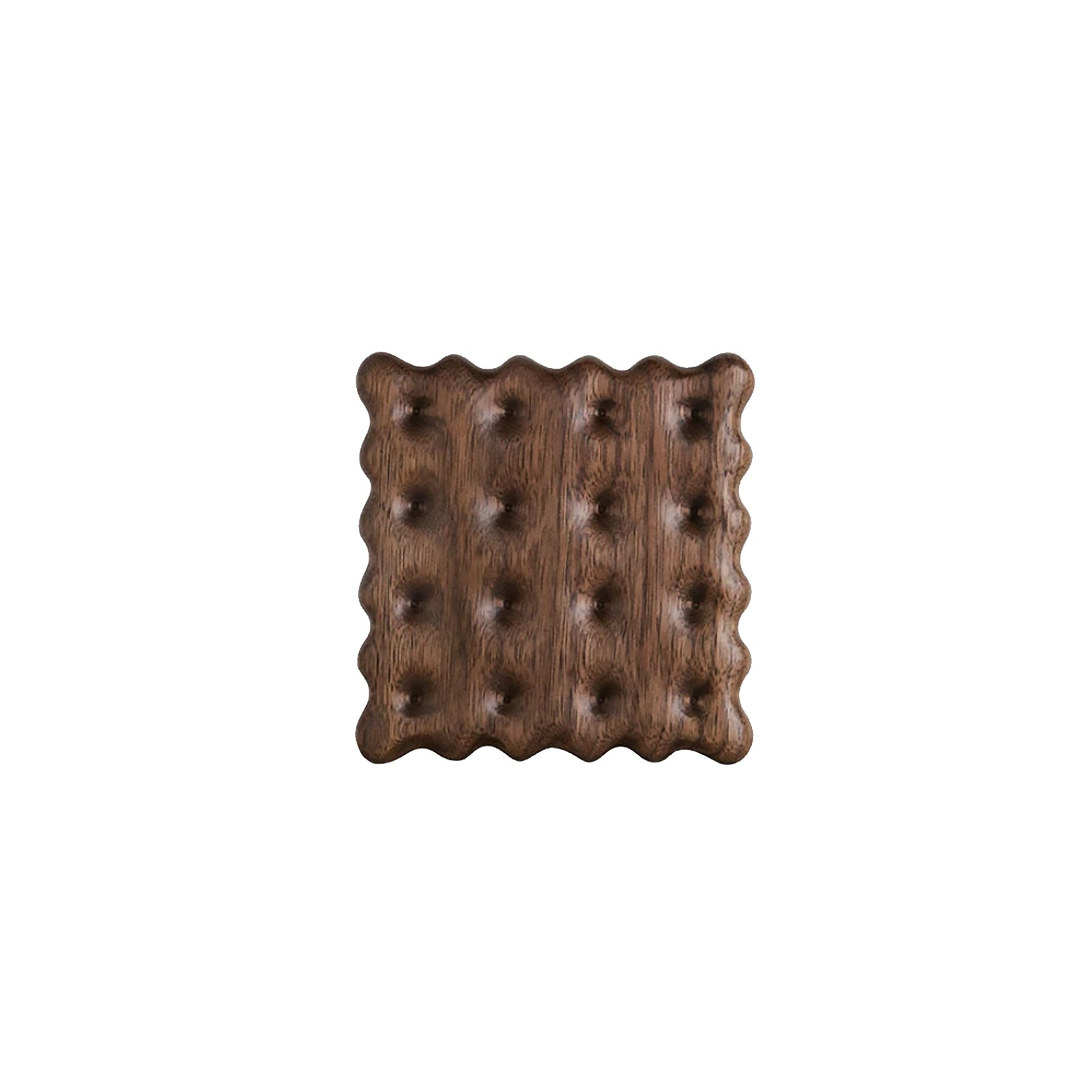 Wooden Cookie Coaster - Natural Heat Resistant Drink Mat