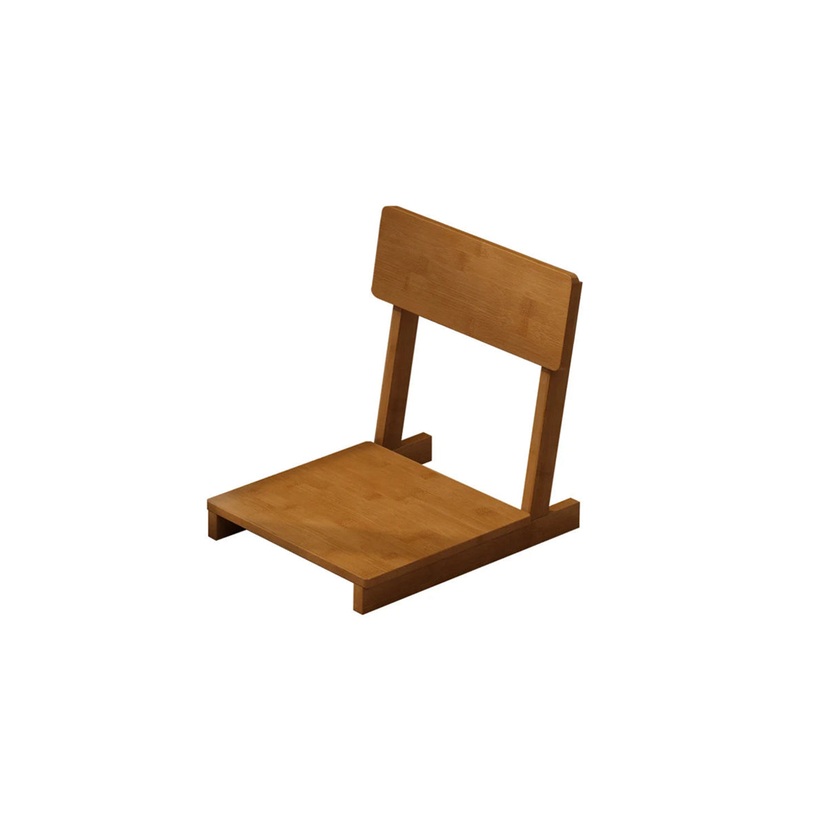 Japanese Wooden Tatami Seat – Oak Wood Meditation Chair