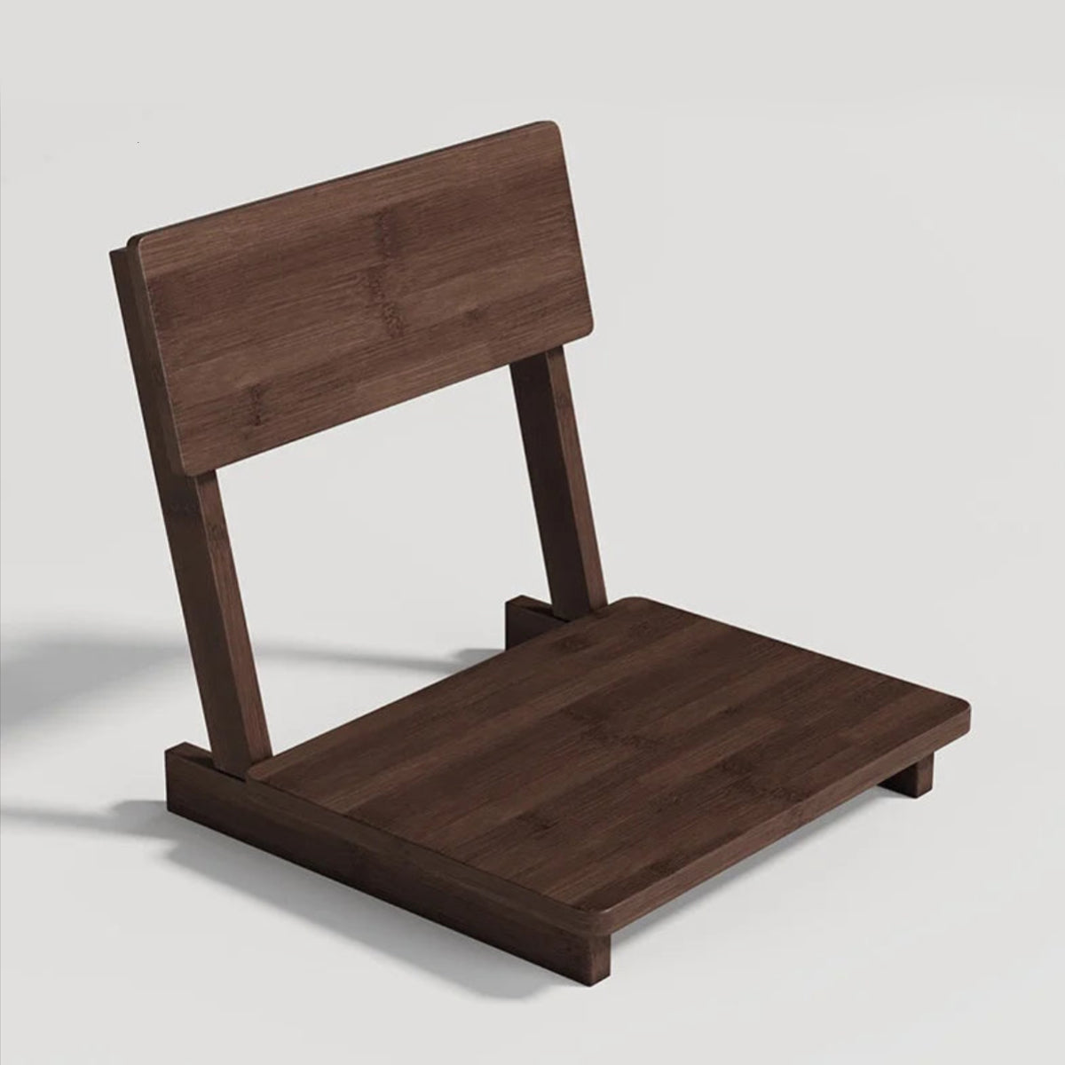 Japanese Wooden Tatami Seat – Oak Wood Meditation Chair