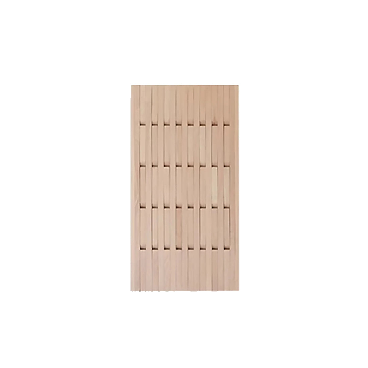 Pine Wood Wall Panel with Hook - Elegant Japanese Design