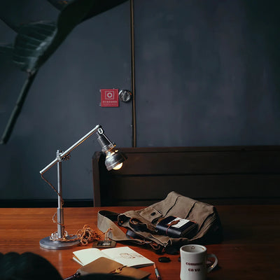 adjustable metal study lamp
