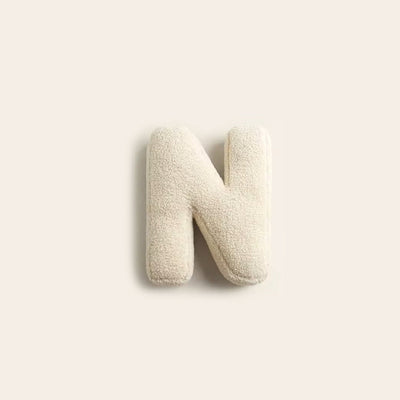 Alphabet Sofa Cushion - Colorful Cotton Pillow