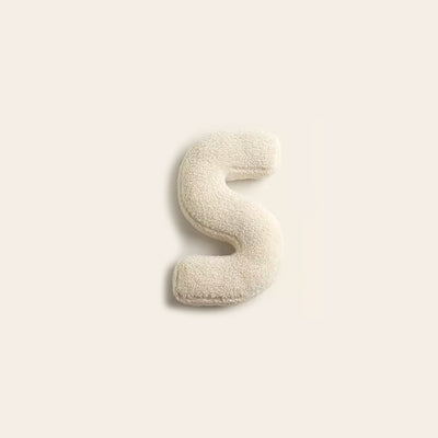Alphabet Sofa Cushion - Colorful Cotton Pillow