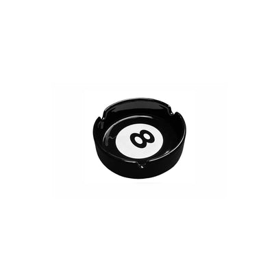 Eight Ball Ashtray - Ceramic Decorative Tabletop
