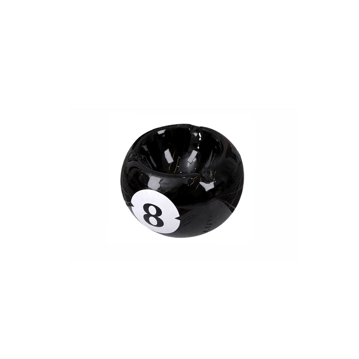 Eight Ball Ashtray - Ceramic Decorative Tabletop