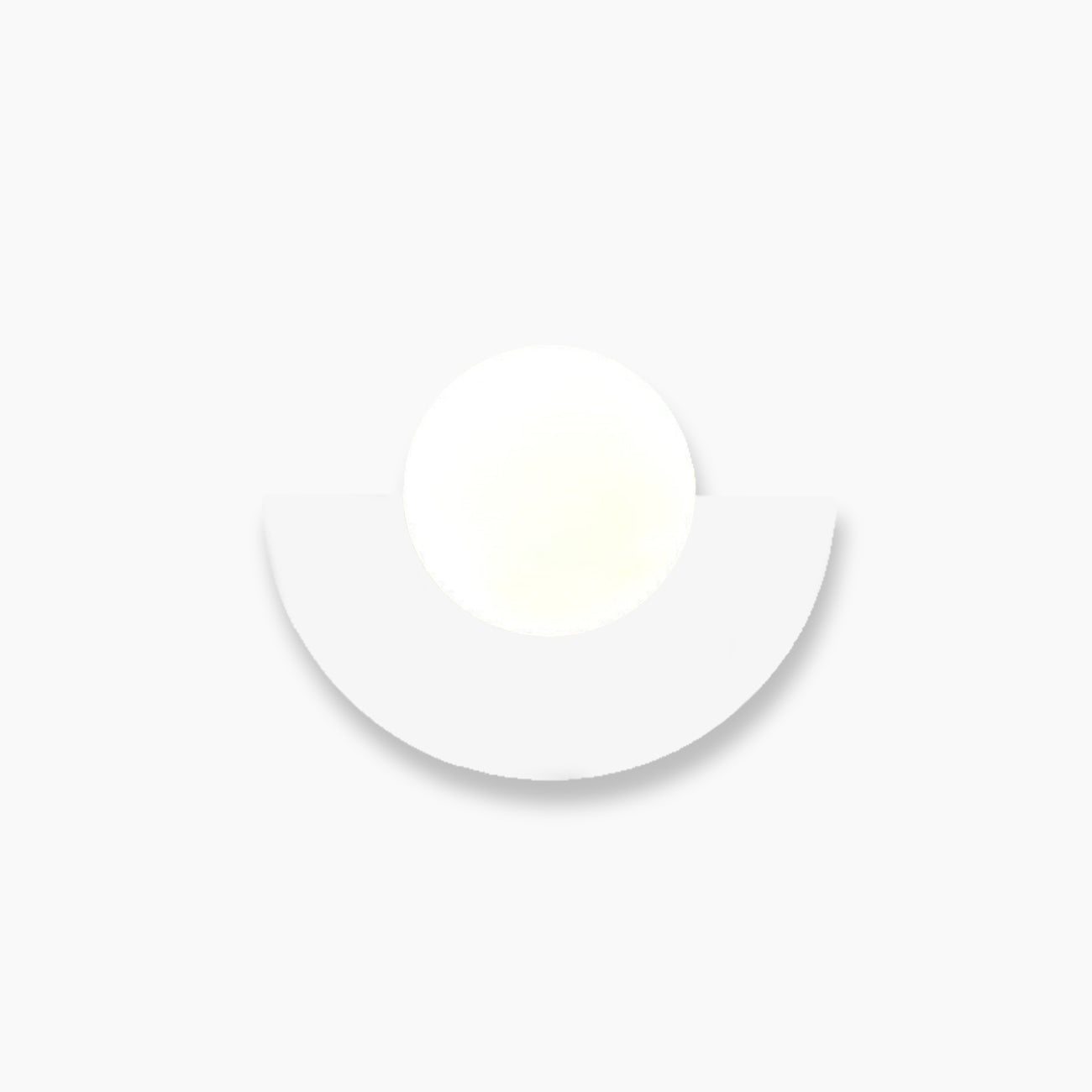 Nordic Glass Wall Lamp - Modern Ball Design LED Fixture