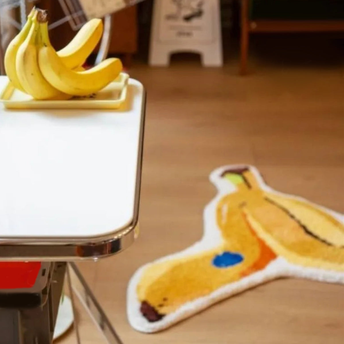 Banana Peel Rug - Anti Slip Playful Floor Mat