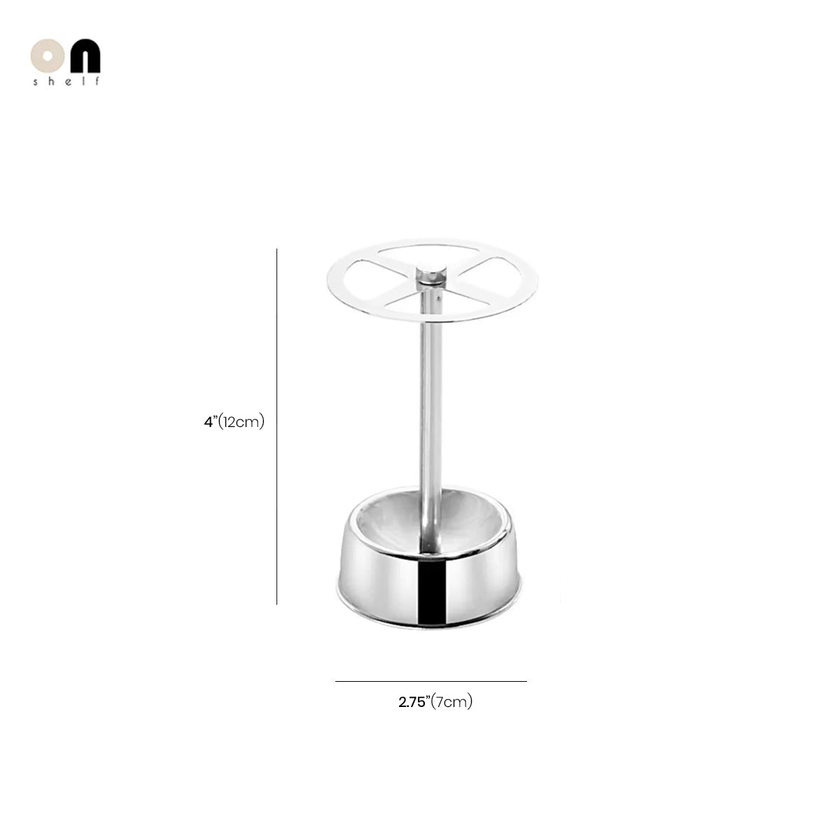 Stainless Steel Toothbrush Stand - Vintage Bathroom Organizer