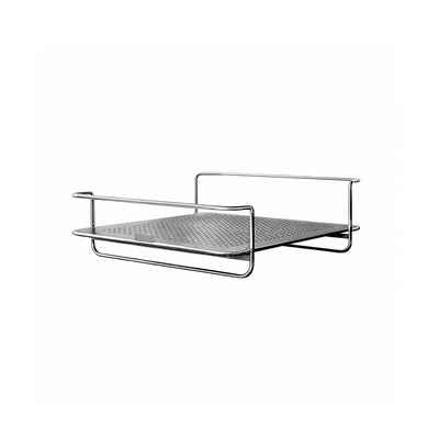 Industrial Bed Frame - Stainless Steel Metal Queen Size