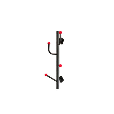 Metal Wall Hook Retro Ball Hanger - Sturdy Carbon Steel