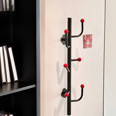Metal Wall Hook Retro Ball Hanger - Sturdy Carbon Steel