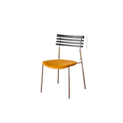 Mid Century Dining Chair - Sculpted Wood Backrest