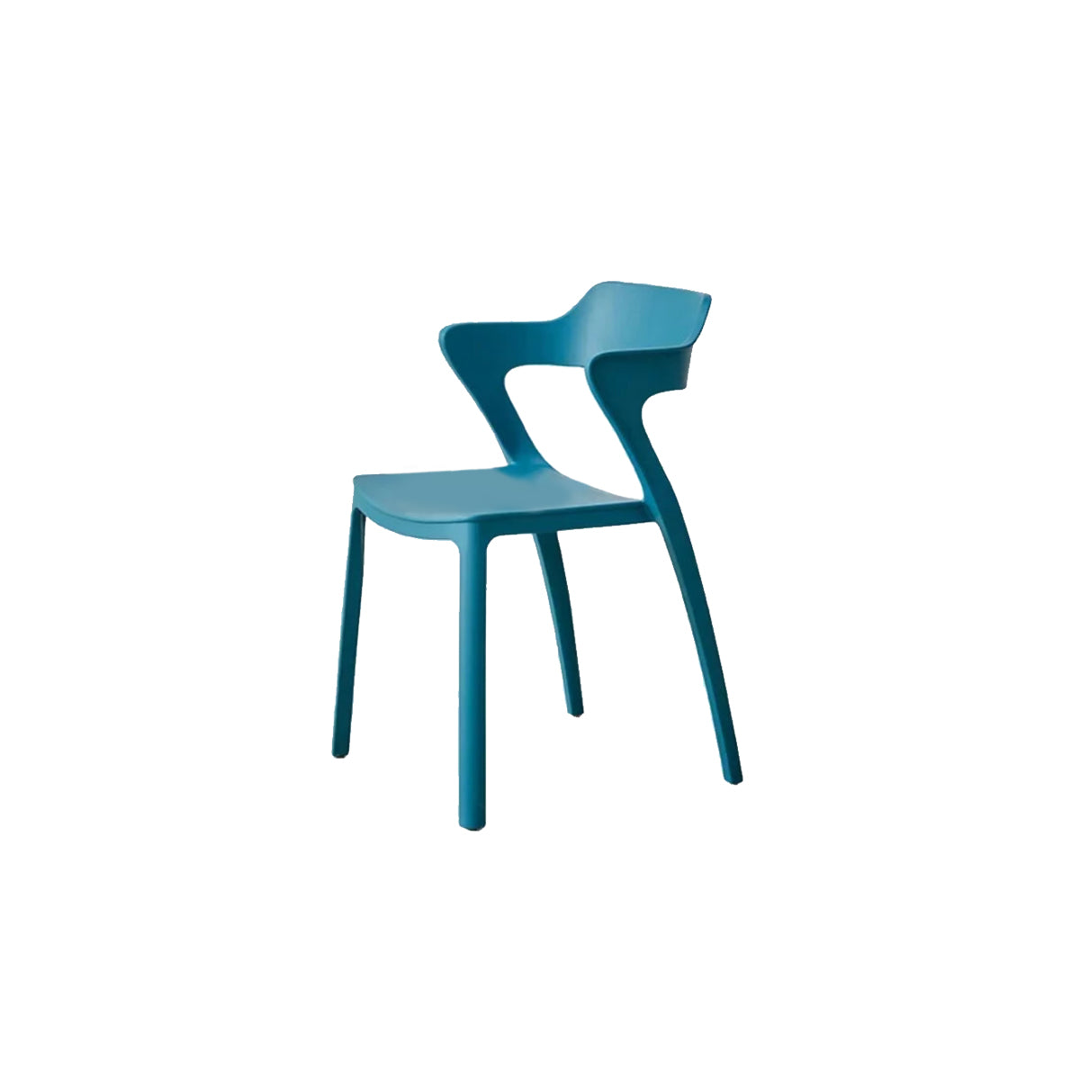 Recycled PP Dining Chair – Nordic Seamless Design