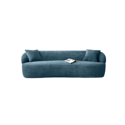 3-Seat Lounge Sofa | Modern Living Room Couch With Pillows
