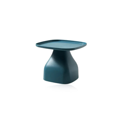 Minimalist Coffee Table - Round Corner Square Durable Plastic Side Table