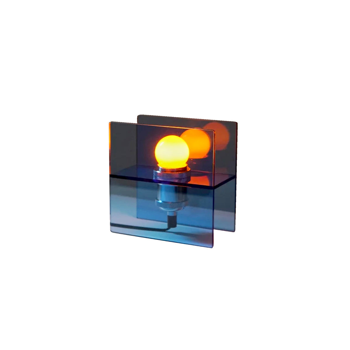 Black Acrylic Table Lamp | Contemporary Lighting Fixture