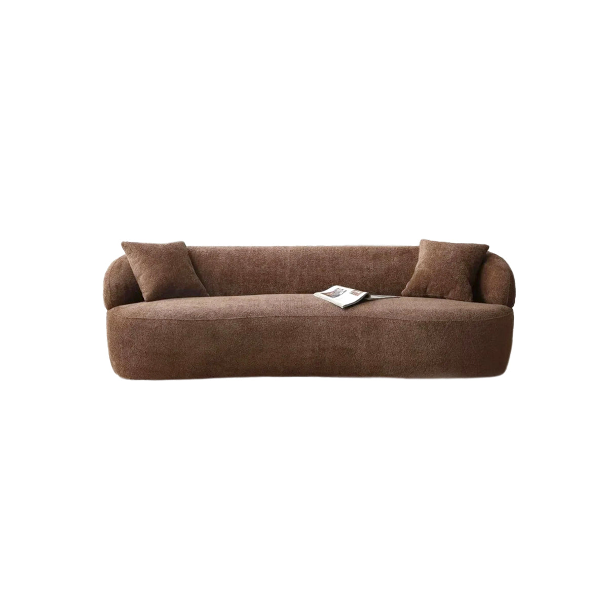 3-Seat Lounge Sofa | Modern Living Room Couch With Pillows