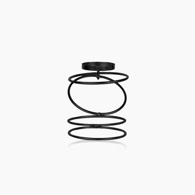 Coil Metal Candle Holders - Unique Spiral Candle Stands