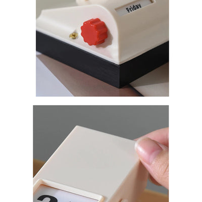 Flip Desk Calendar | ABS Frame Minimalist Design