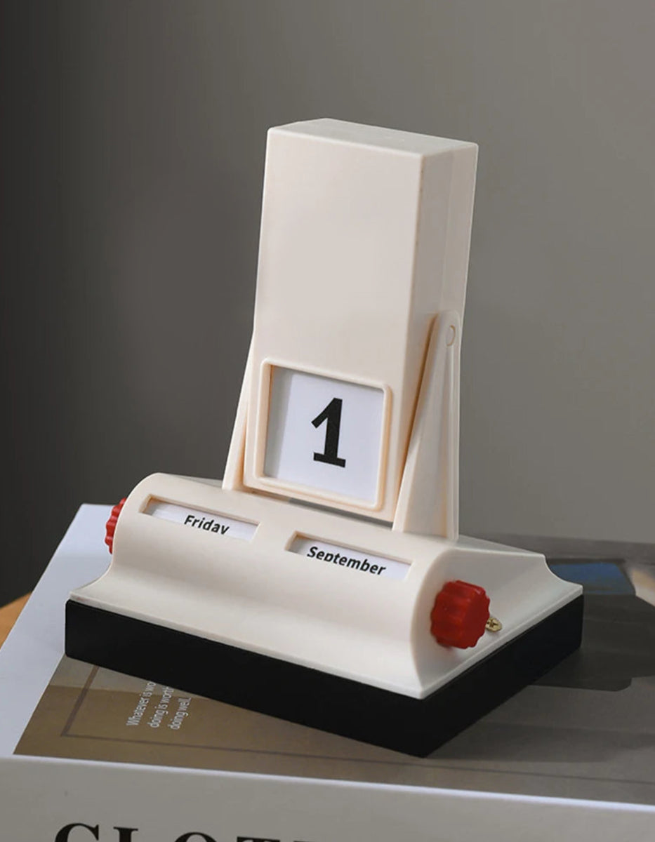 Flip Desk Calendar | ABS Frame Minimalist Design