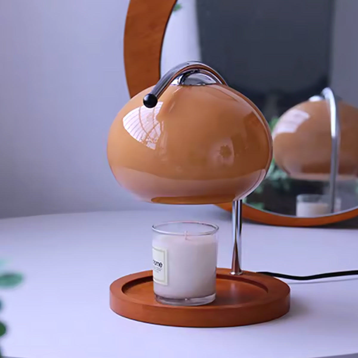 Glass Candle Warmer | Retro Dimmable Lamp
