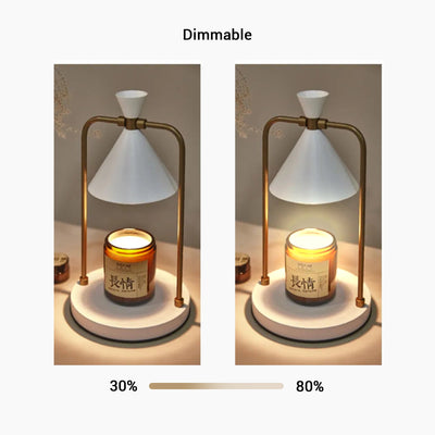 Japanese Candle Warmer - Dimmable Metal Lamp