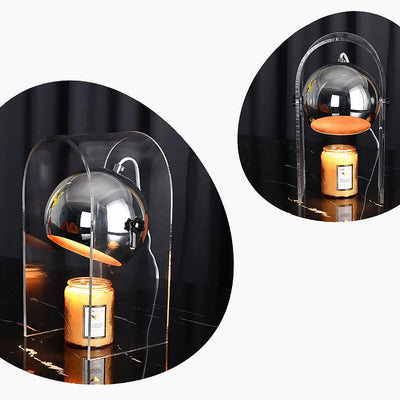 Dimmable Candle Warmer - Transparent Acrylic Lamp