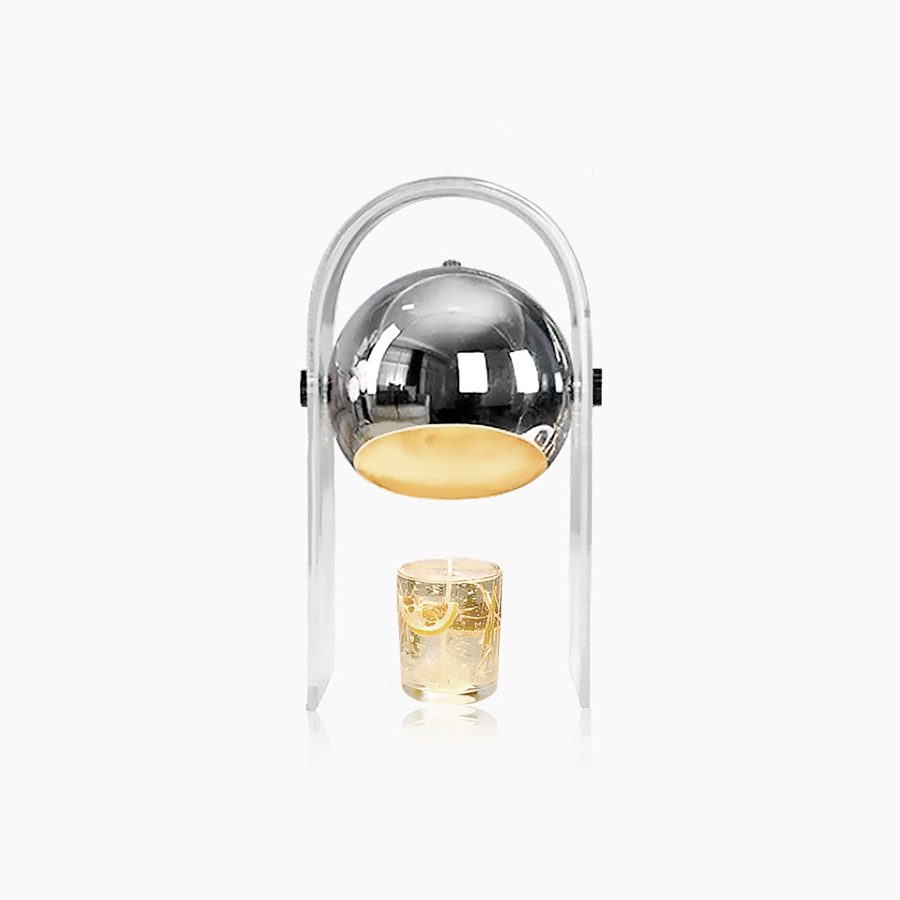 Dimmable Candle Warmer - Transparent Acrylic Lamp