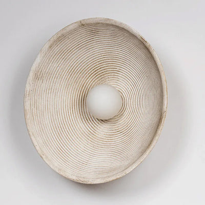Retro Japanese Wall Lamp | Sophisticated Circle Fixture