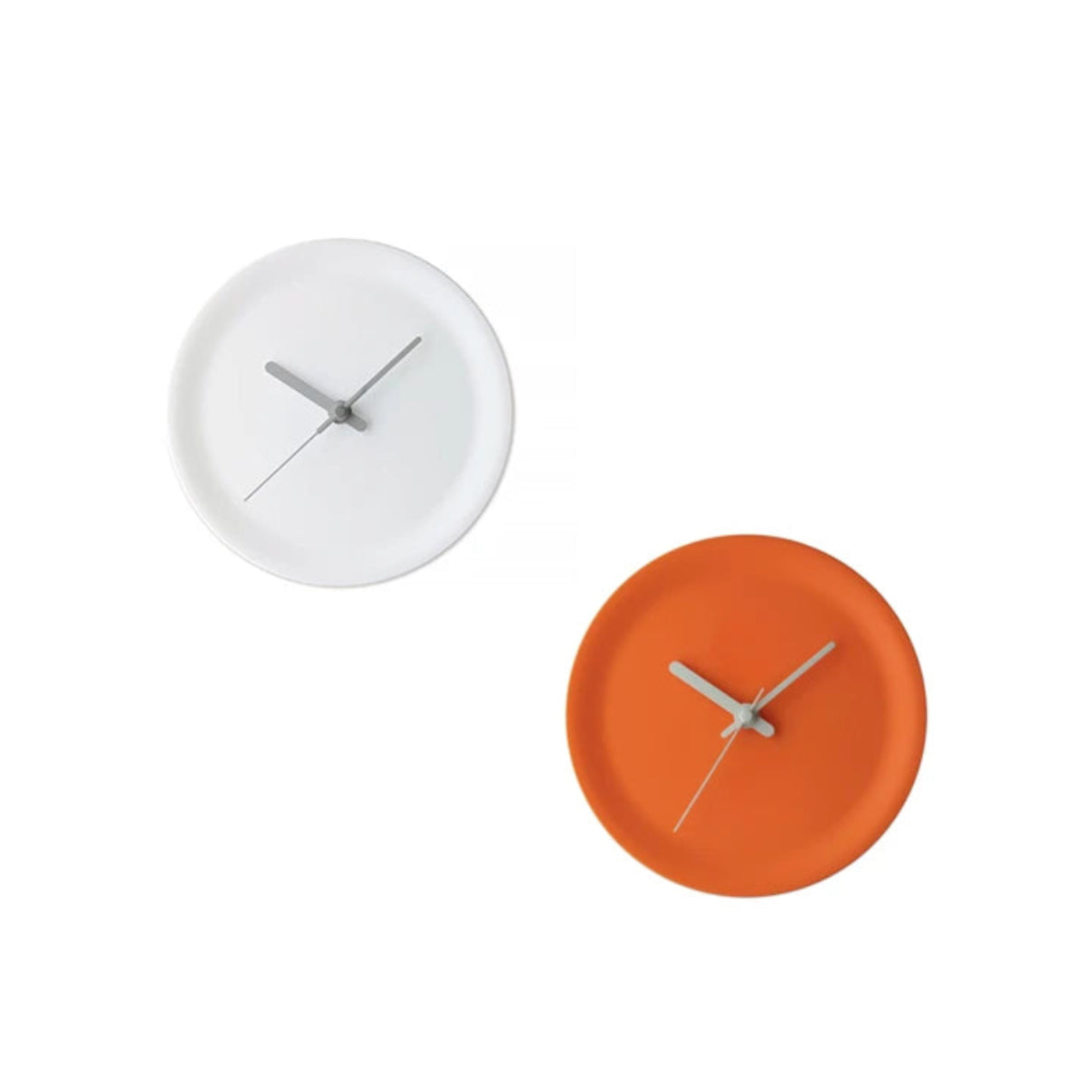 Corner Angle Clock - Modern ABS Design 8x8"