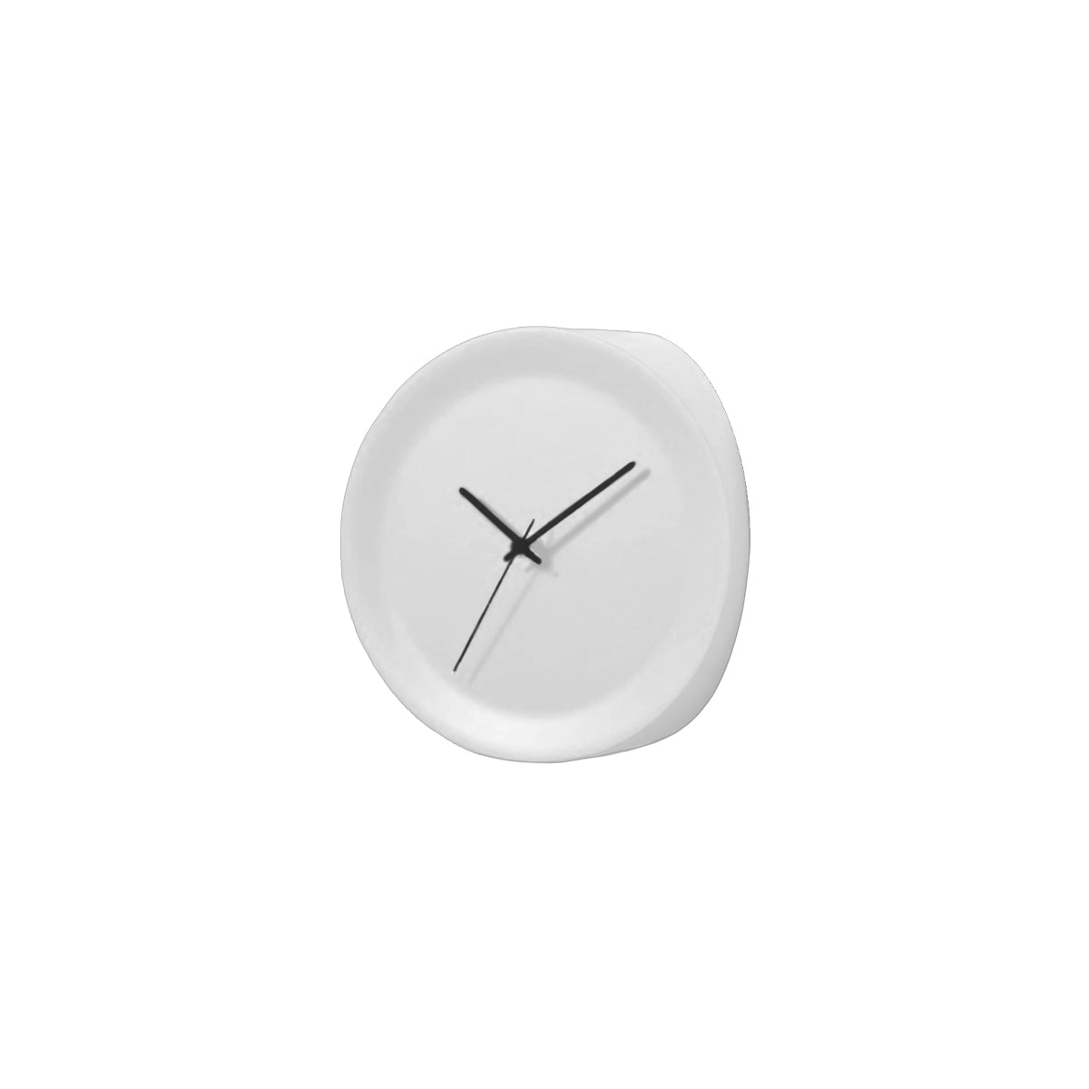 Corner Angle Clock - Modern ABS Design 8x8"