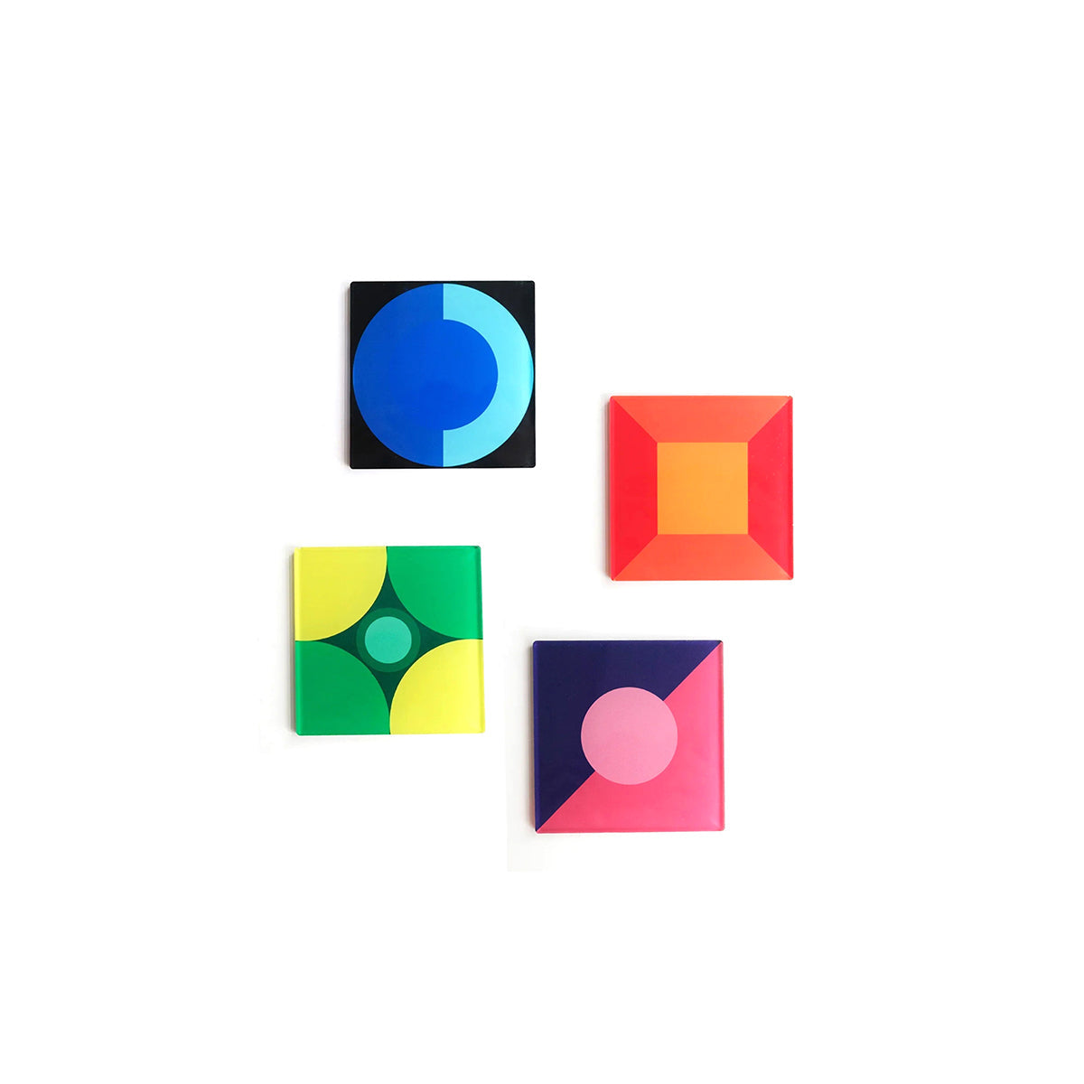 Acrylic Color Coaster | Heat Resistant Surface Protector
