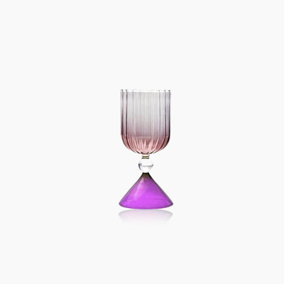 Colorful Cocktail Glass - Cone Shaped Borosilicate Drinkware